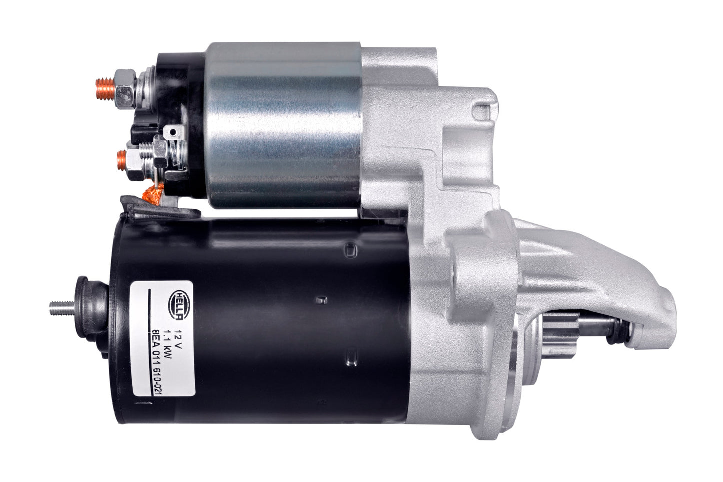HELLA Starter - 12V - 1.1kW - for e.g. Ford Fiesta VI (Cb1, Ccn) 8EA011610-021