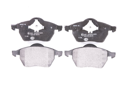 HELLA Brake pad set - T1106 - for e.g. FORD / SEAT / VOLKSWAGEN 8DB355008-001
