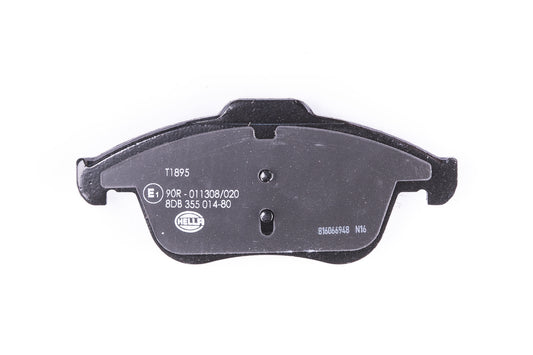 HELLA Brake pad set - T1895 - for e.g. RENAULT 8DB355014-801