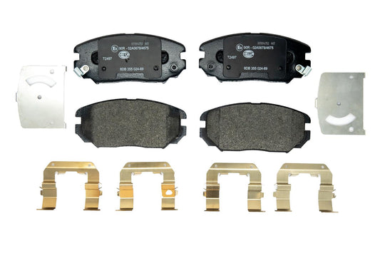 HELLA Brake pad set - T2497 - for e.g. HYUNDAI 8DB355024-891