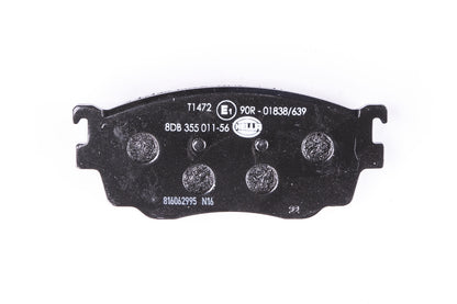 HELLA Brake pad set - T1472 - for e.g. ISUZU / MAZDA 8DB355011-561