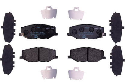 HELLA Brake pad set - T2836 - for e.g. SUZUKI 8DB355040-421