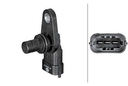 HELLA Sensor, camshaft position - 3-pin connector 6PU358381-271