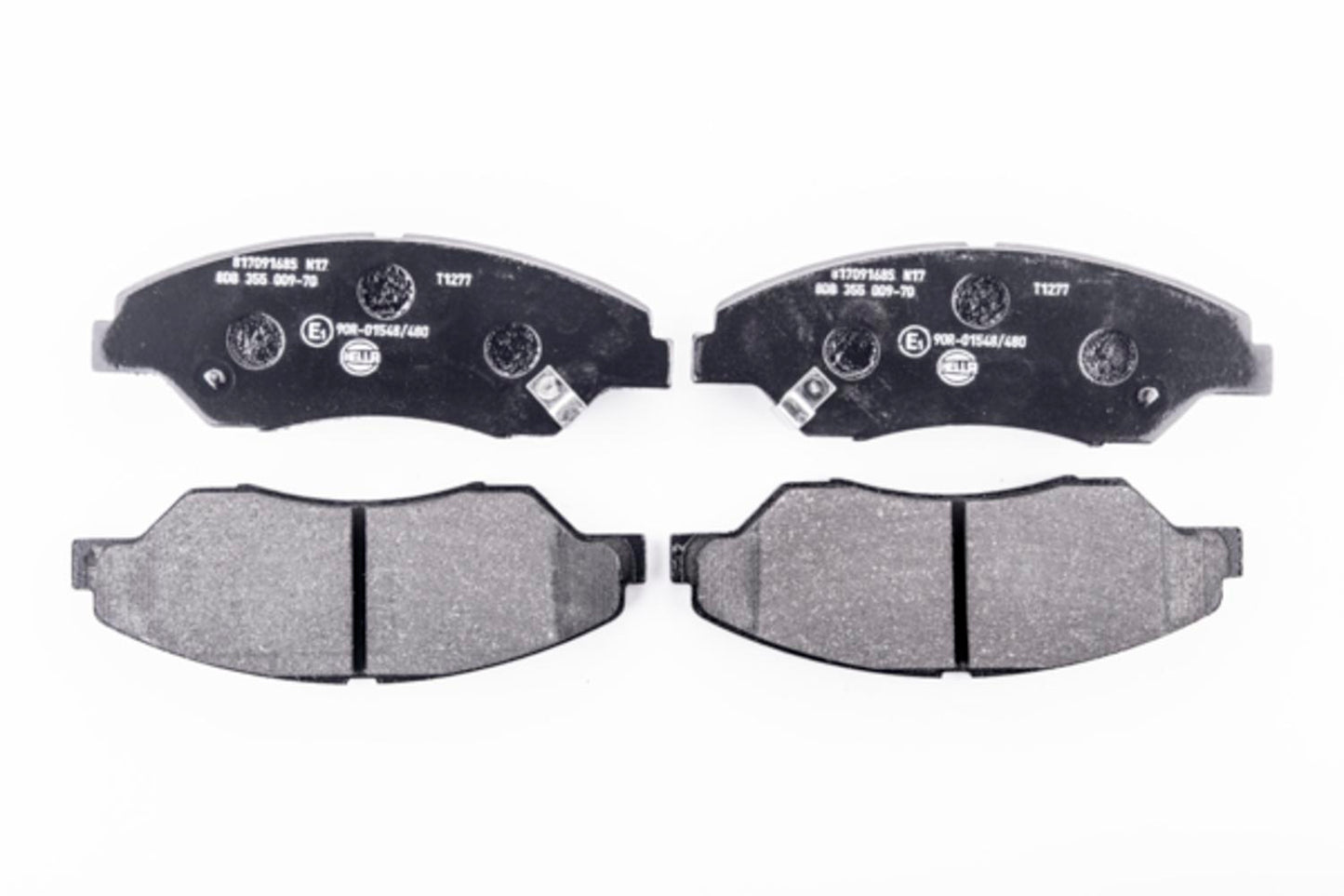 HELLA Brake pad set - T1277 - for e.g. ASIA MOTORS / KIA 8DB355009-701