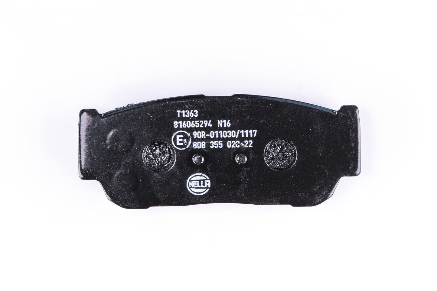 HELLA Brake pad set - T1363 - for e.g. KIA / SSANGYONG 8DB355020-221