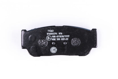 HELLA Brake pad set - T1363 - for e.g. KIA / SSANGYONG 8DB355020-221