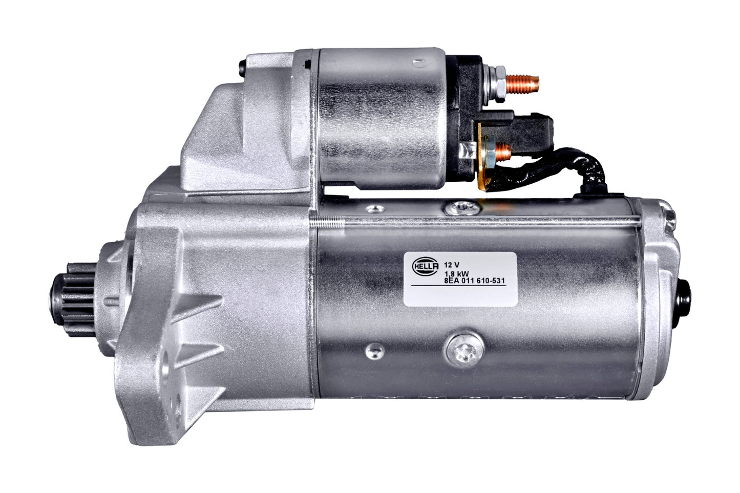HELLA Starter - 12V - 1.8kW - for e.g. VW Polo (9N_) 8EA011610-531