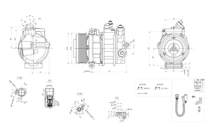 Hella Aircon Compressor 8FK366201-081