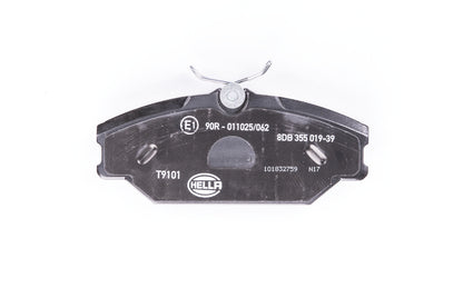 HELLA Brake pad set - T9101 - for e.g. RENAULT 8DB355019-391