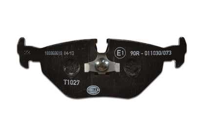 HELLA Brake pad set - T1027 - for e.g. BMW / WIESMANN 8DB355007-421