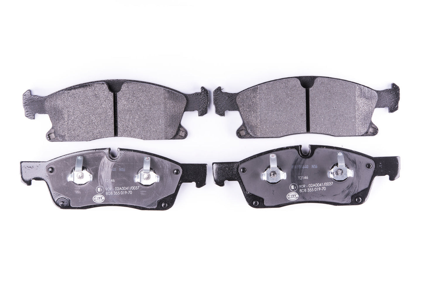 HELLA Brake pad set - T2146 - for e.g. BRABUS / MERCEDES-BENZ 8DB355019-701