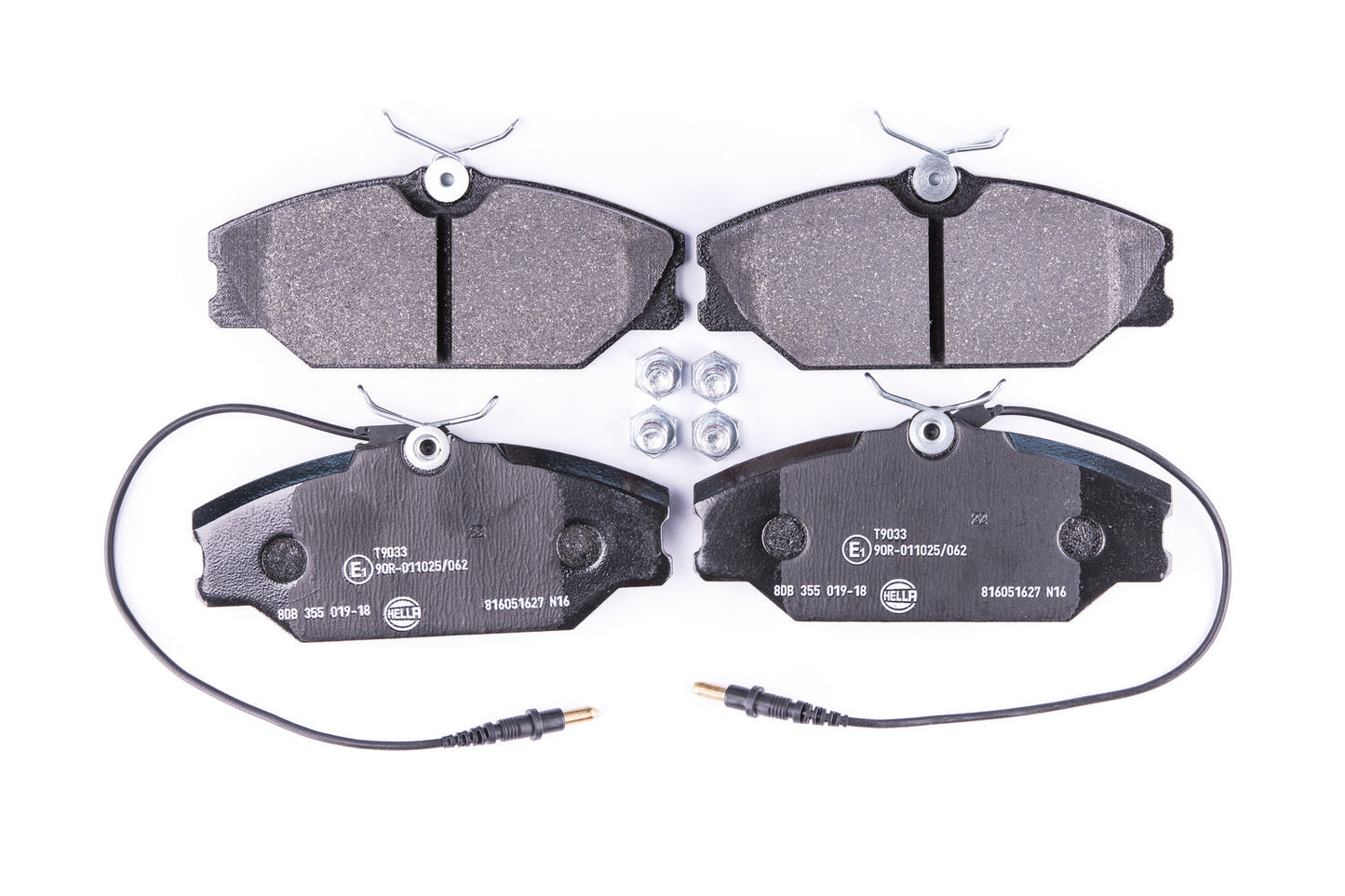 HELLA Brake pad set - T9033 - for e.g. DAEWOO / RENAULT 8DB355019-181