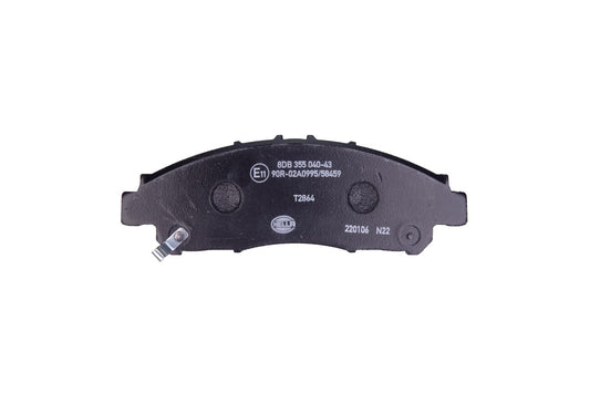 HELLA Brake pad set - T2864 - for e.g. TOYOTA 8DB355040-431