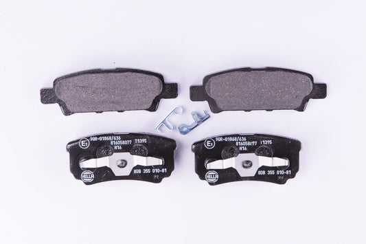 HELLA Brake pad set - T1395 - for e.g. CHRYSLER / DODGE / JEEP / MITSUBISHI 8DB355010-811
