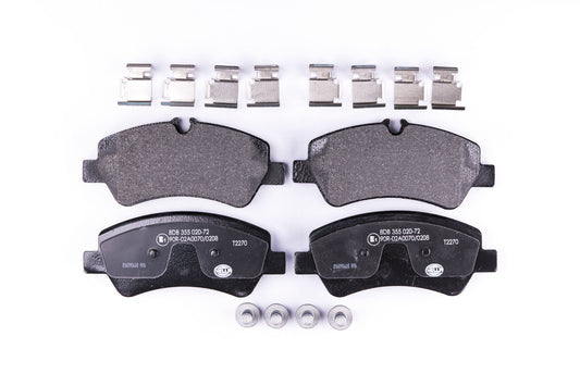 HELLA Brake pad set - T2270 - for e.g. FORD 8DB355020-721