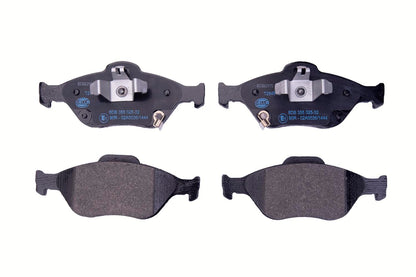 HELLA Brake pad set - T2548 - for e.g. TOYOTA 8DB355025-321