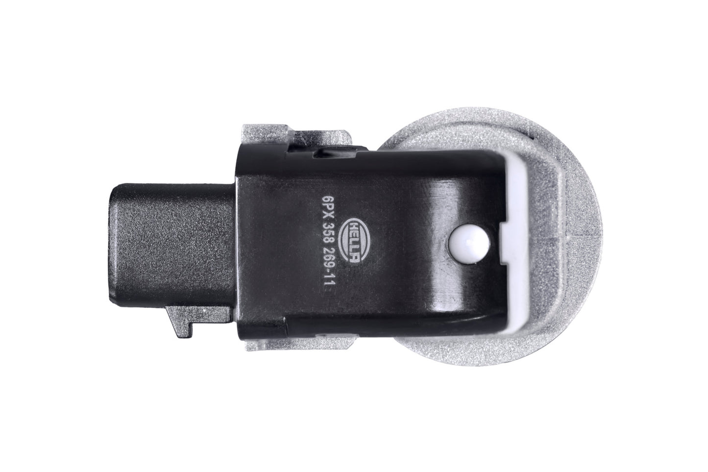 HELLA Sensor, park distance control - angled - 2-pin connector - Plugged 6PX358269-111