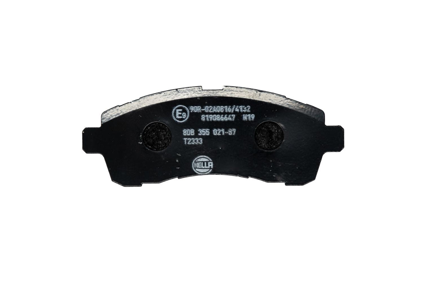 HELLA Brake pad set - T2333 - for e.g. MAZDA 8DB355021-871