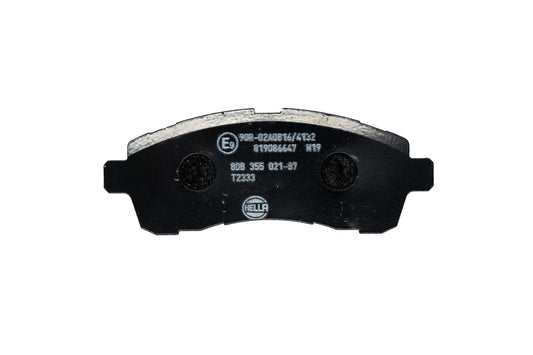HELLA Brake pad set - T2333 - for e.g. MAZDA 8DB355021-871