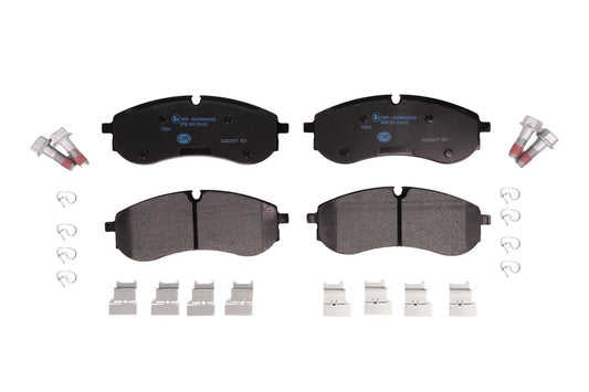 HELLA Brake pad set - T2834 - for e.g. MAN / VW 8DB355039-531