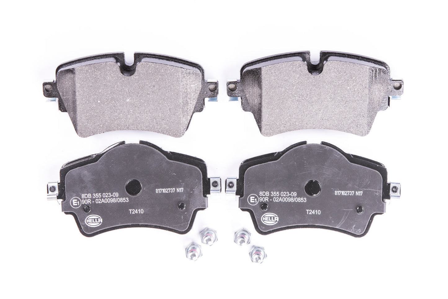 HELLA Brake pad set - T2410 - for e.g. BMW / MINI 8DB355023-091
