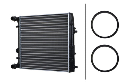Hella Engine Coolant Radiator 8MK366302-651