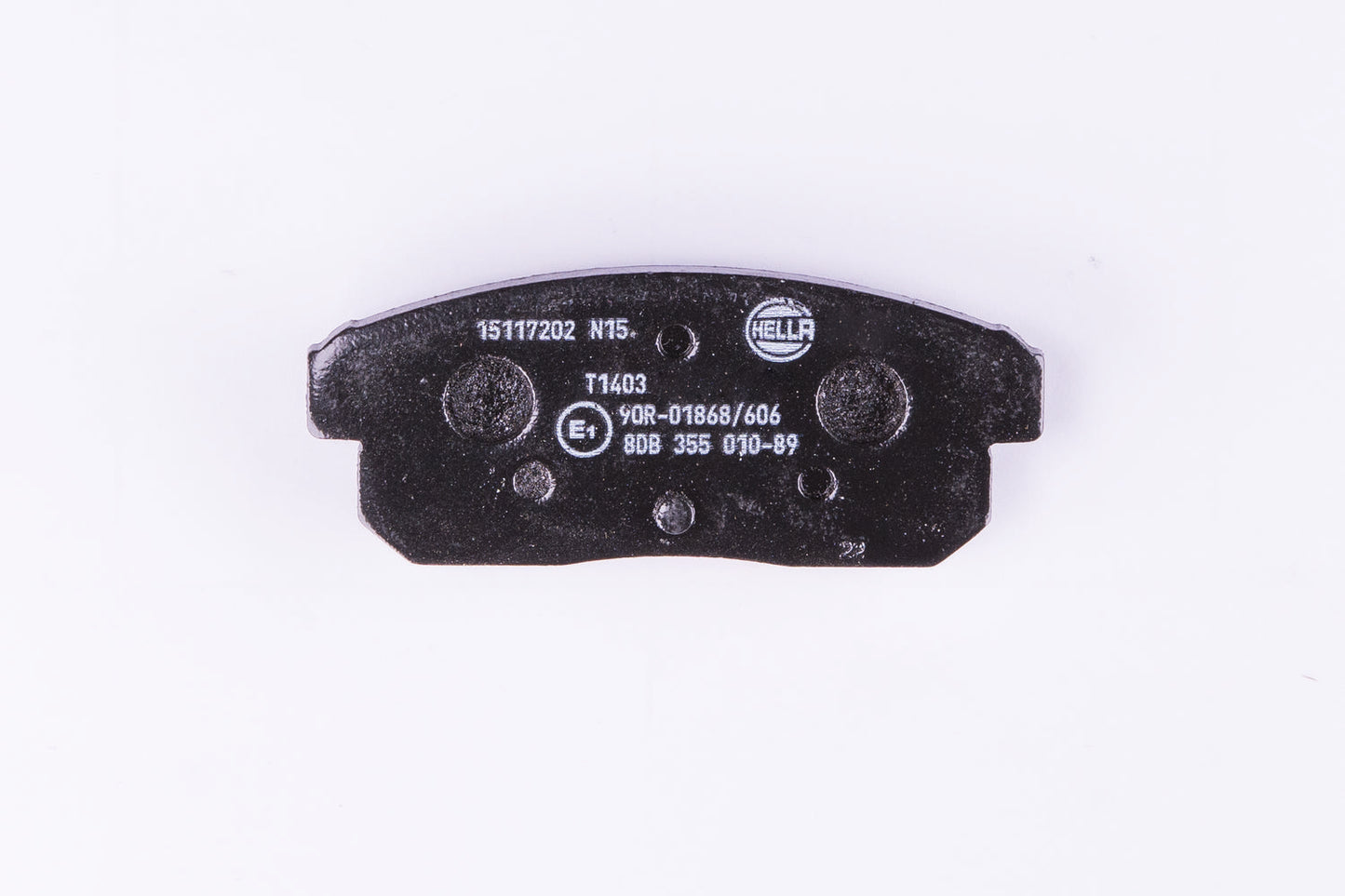 HELLA Brake pad set - T1403 - for e.g. MAZDA / NISSAN 8DB355010-891