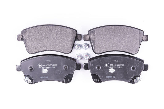 HELLA Brake pad set - T1973 - for e.g. KIA 8DB355015-331