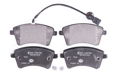 HELLA Brake pad set - T2140 - for e.g. RENAULT 8DB355016-241