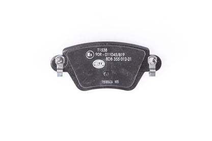HELLA Brake pad set - T1538 - for e.g. RENAULT 8DB355012-211