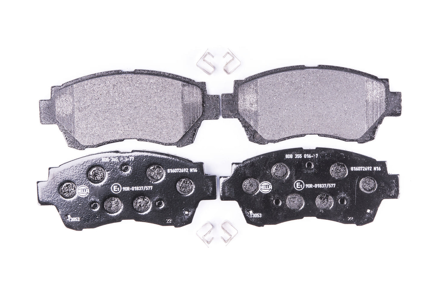 HELLA Brake pad set - T3053 - for e.g. HOLDEN / LEXUS / TOYOTA 8DB355016-771