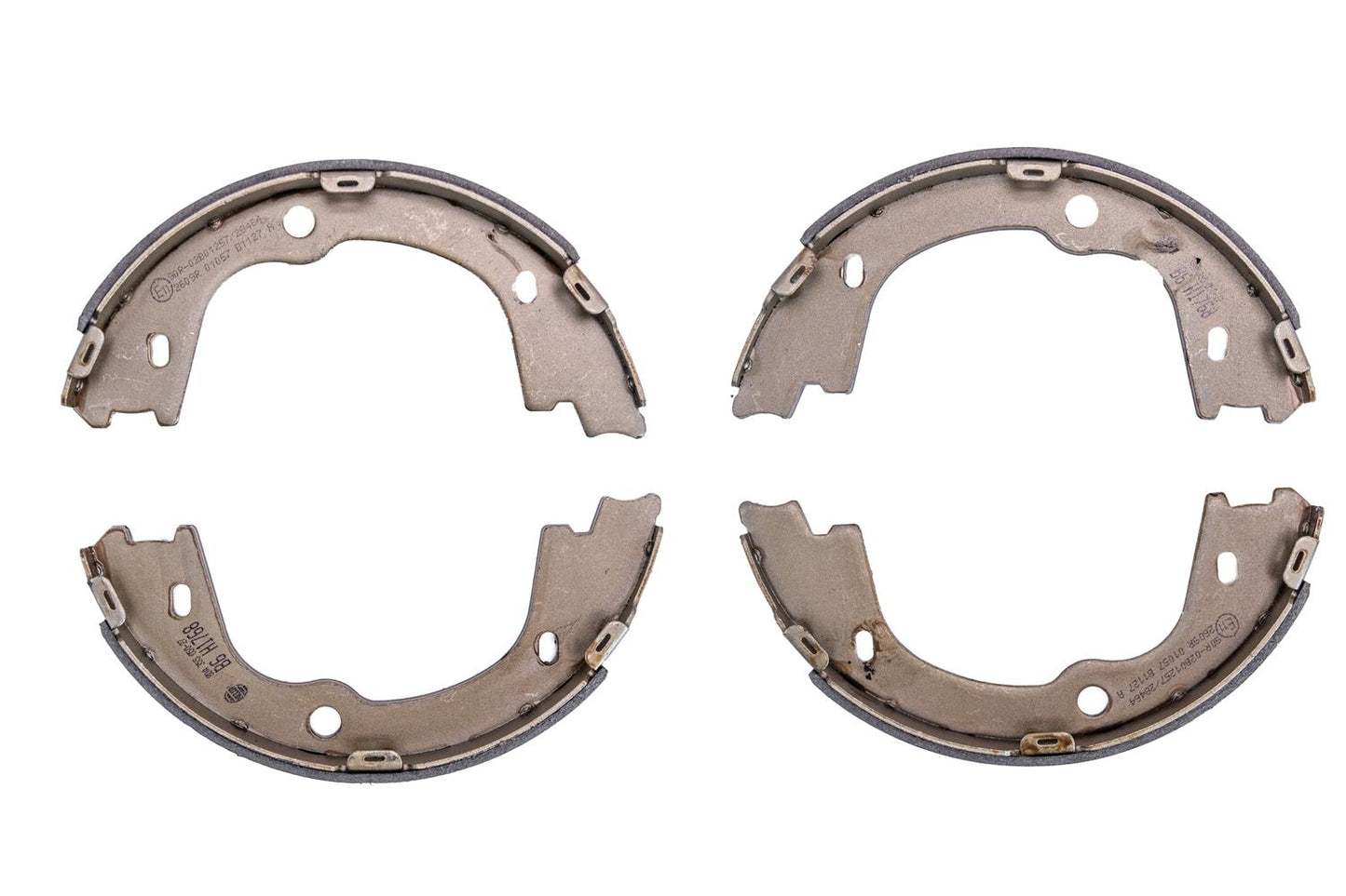 HELLA Brake Shoe Set, parking brake - H1768 - for e.g. DODGE / HYUNDAI 8DA355050-271