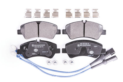 HELLA Brake pad set - T2574 - for e.g. FORD 8DB355025-161