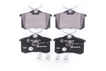 HELLA Brake pad set - T2211 - for e.g. CITROEN / NISSAN / OPEL / PEUGEOT 8DB355019-911