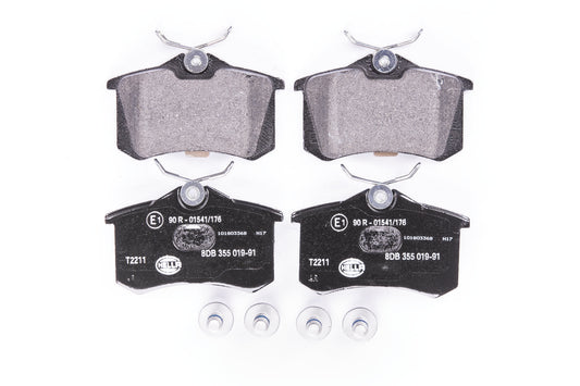 HELLA Brake pad set - T2211 - for e.g. CITROEN / NISSAN / OPEL / PEUGEOT 8DB355019-911