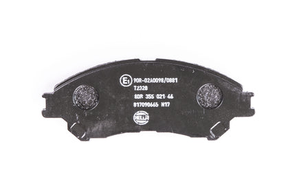 HELLA Brake pad set - T2328 - for e.g. SUZUKI 8DB355021-461