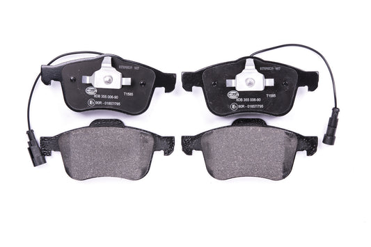 HELLA Brake pad set - T1585 - for e.g. ALFA ROMEO 8DB355006-901