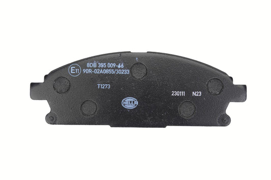 HELLA Brake pad set - T1273 - for e.g. ACURA / HONDA / INFINITI / ISUZU /NISSAN 8DB355009-661