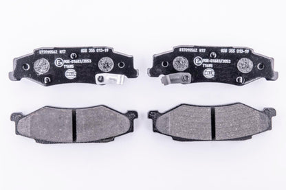 HELLA Brake pad set - T1685 - for e.g. CADILLAC / CHEVROLET 8DB355013-191