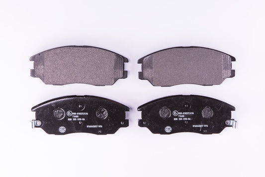HELLA Brake pad set - T1400 - for e.g. HYUNDAI / KIA / SSANGYONG 8DB355010-861