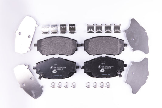 HELLA Brake pad set - T2243 - for e.g. TOYOTA 8DB355020-281