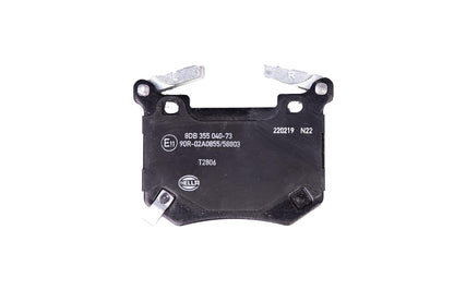 HELLA Brake pad set - T2806 - for e.g. KIA 8DB355040-731