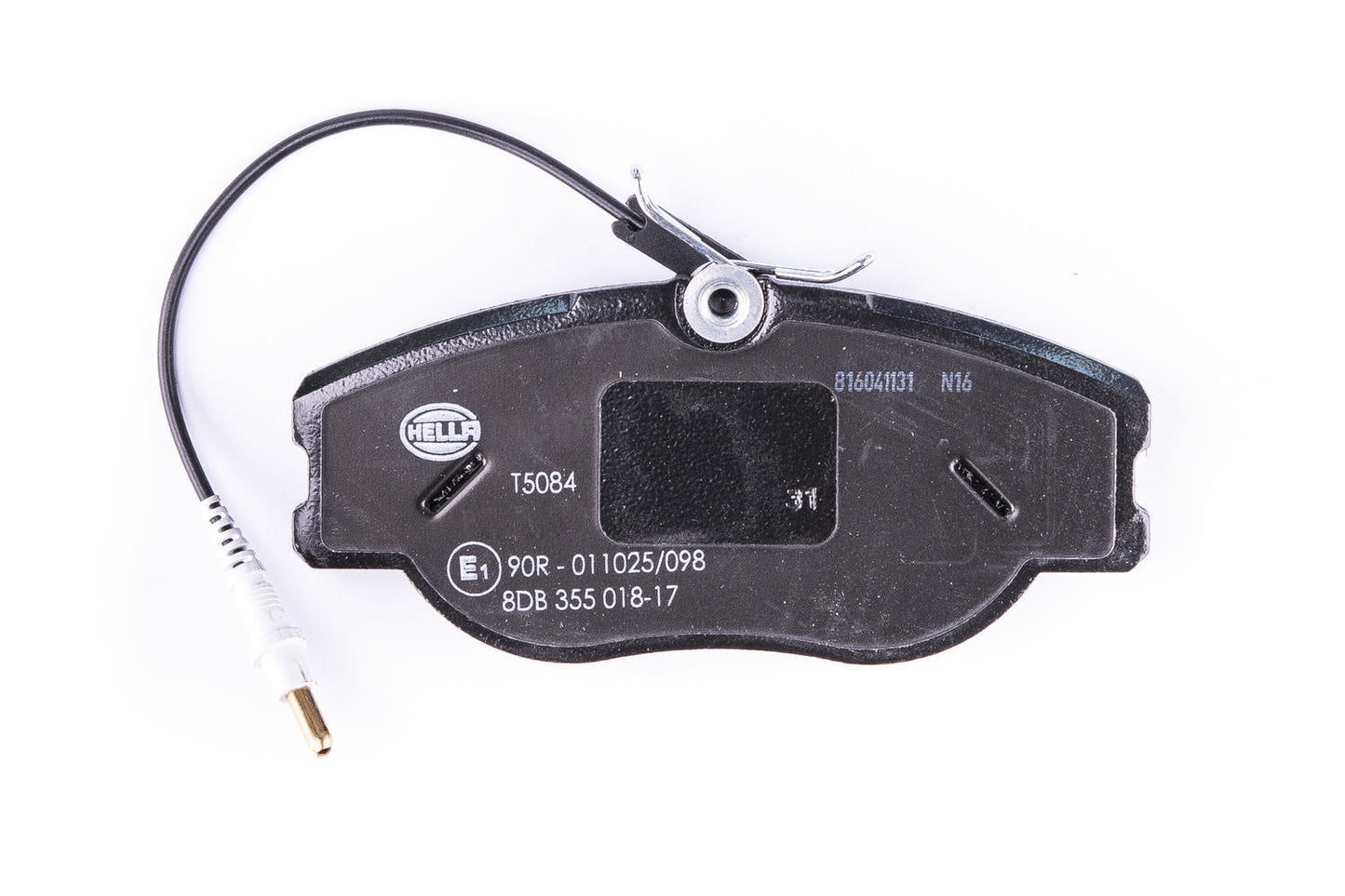 HELLA Brake pad set - T5084 - for e.g. CITROEN / FIAT / LANCIA / PEUGEOT 8DB355018-171