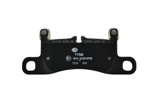 HELLA Brake pad set - T1940 - for e.g. PORSCHE 8DB355015-121