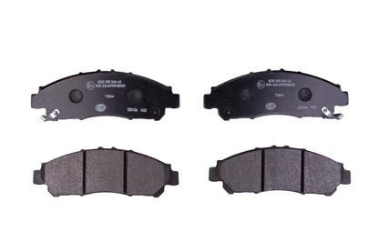 HELLA Brake pad set - T2864 - for e.g. TOYOTA 8DB355040-431