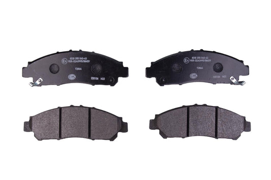 HELLA Brake pad set - T2864 - for e.g. TOYOTA 8DB355040-431