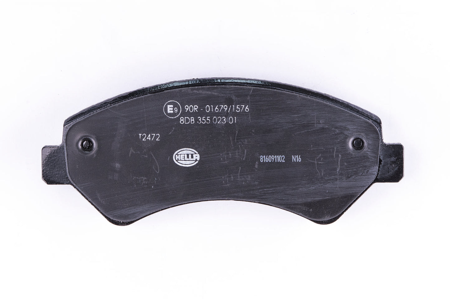 HELLA Brake pad set - T2472 - for e.g. FIAT 8DB355023-011