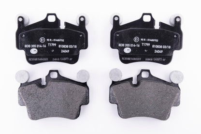 HELLA Brake pad set - T1799 - for e.g. PORSCHE 8DB355014-161