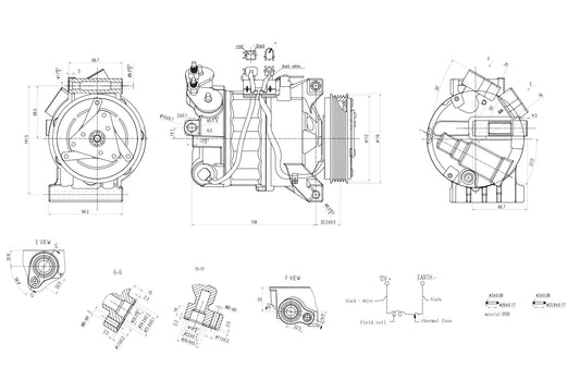 Hella Aircon Compressor 8FK366200-301
