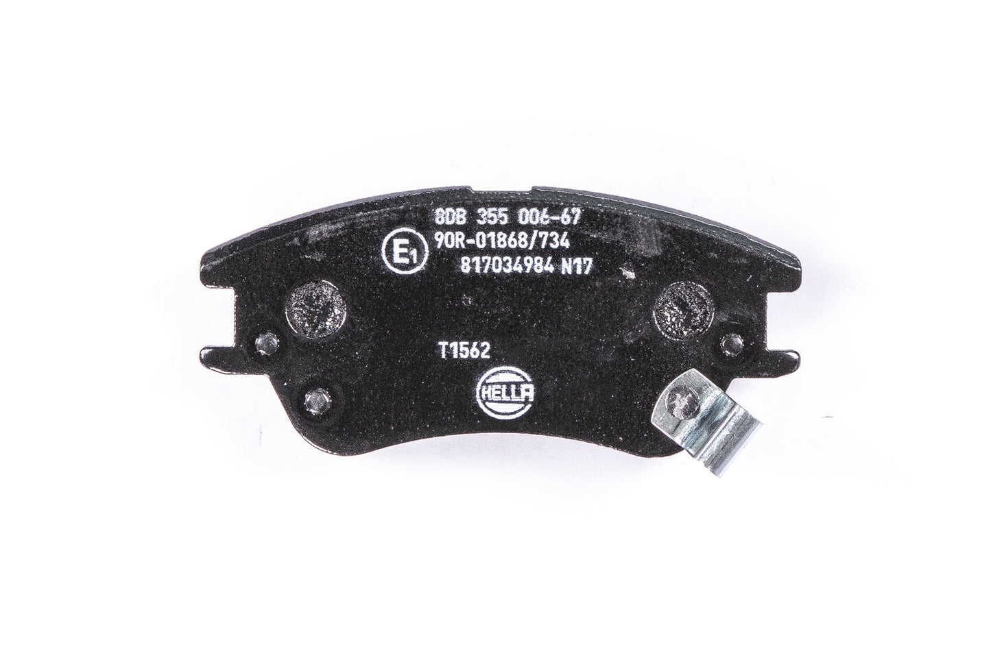 HELLA Brake pad set - T1562 - for e.g. DODGE / HYUNDAI 8DB355006-671